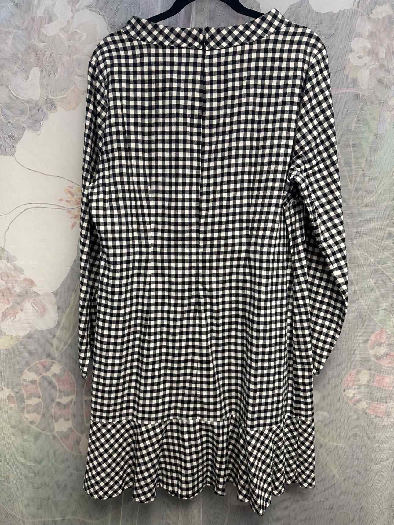 J. Crew Size Large Black/white Dress