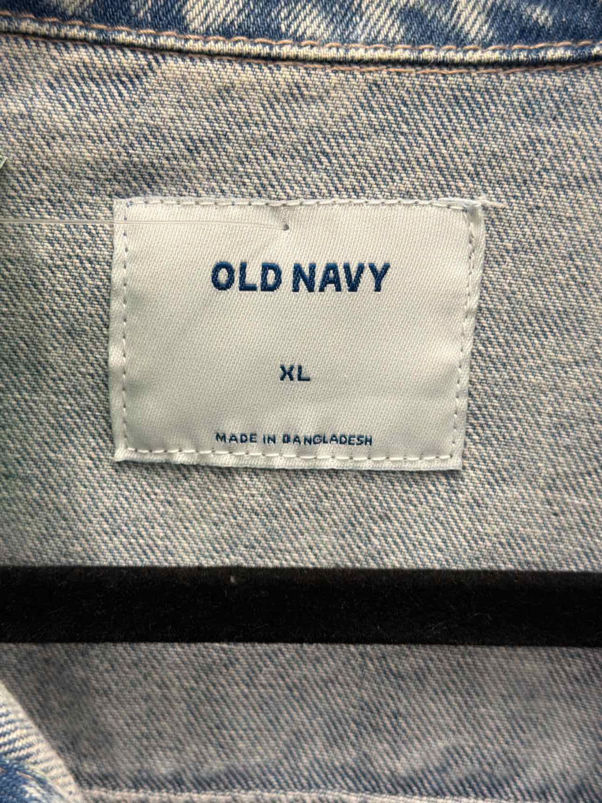 Old Navy Size XL Light Wash Blue Denim Jean Jacket