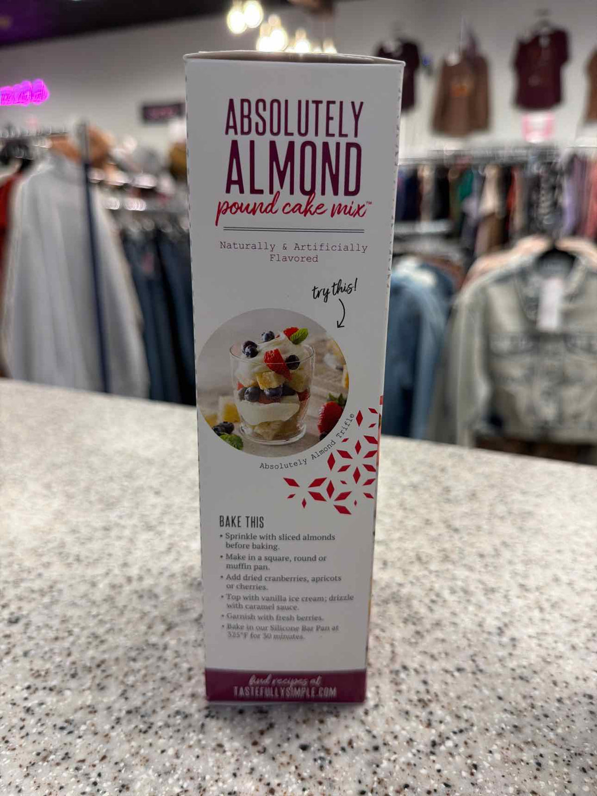 Tastefully Simple Absolutely Pound Cake Mix Food