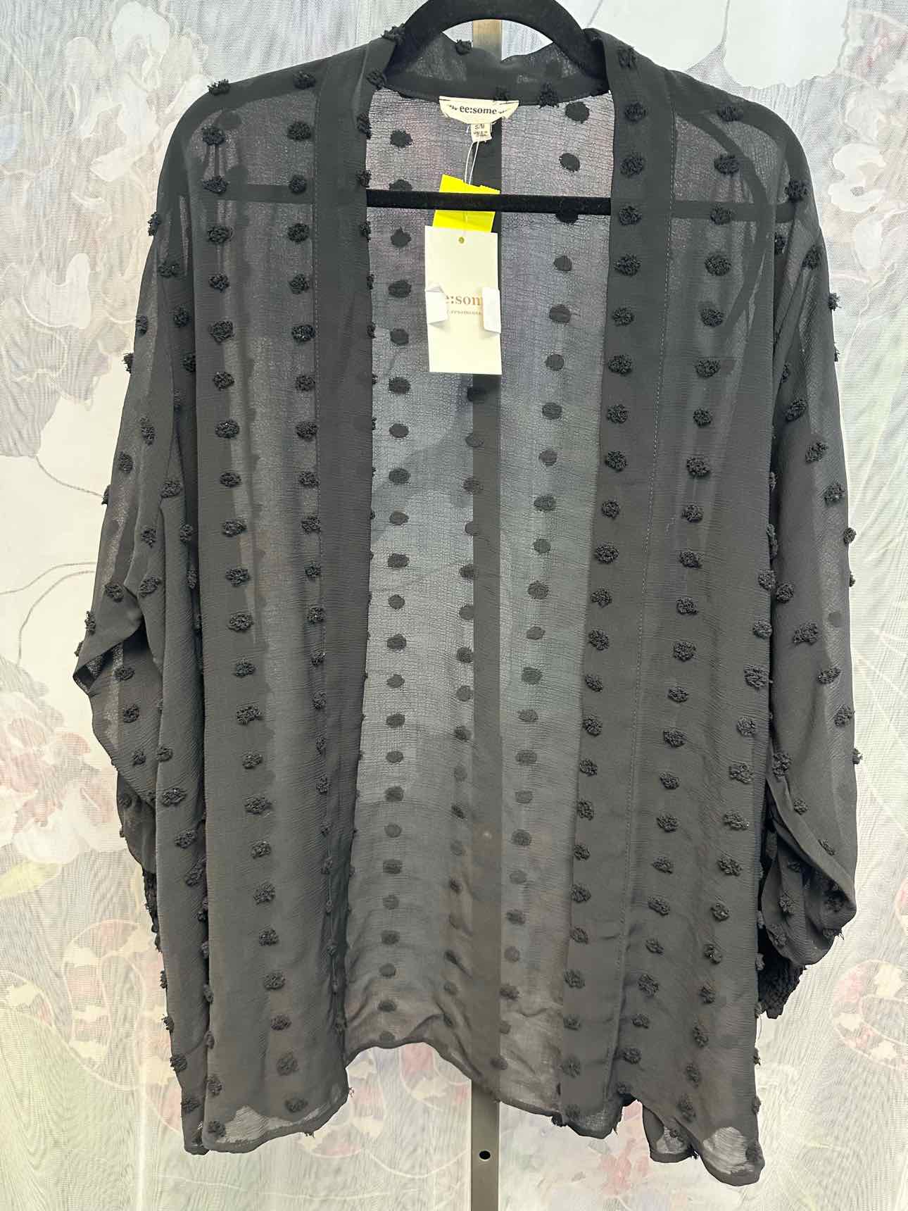 ee:some Size S/M Black Cardigan