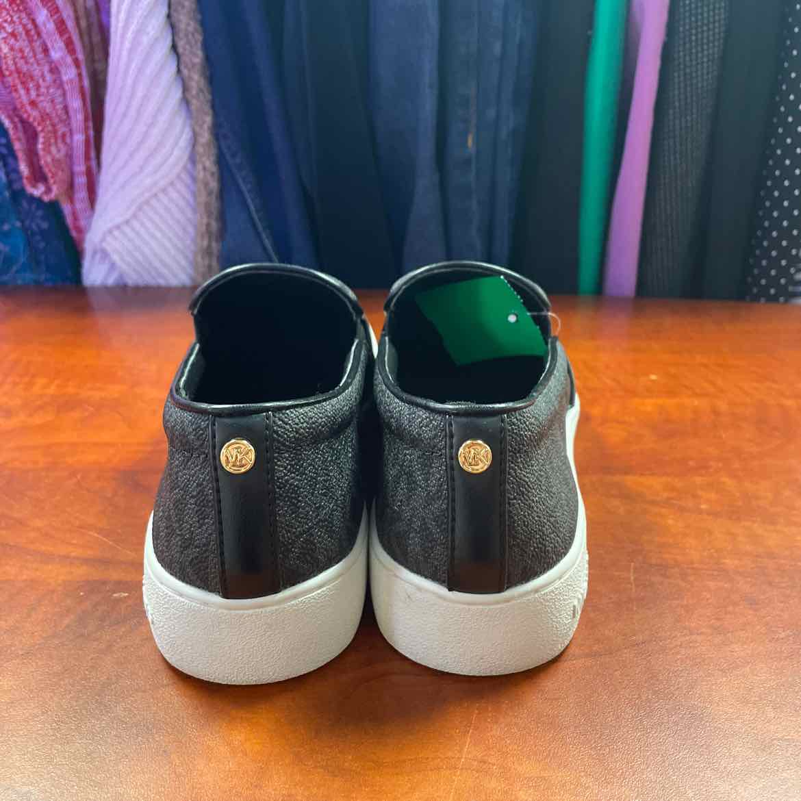Michael Kors Keaton Logo Slip-On Sneakers Size 8 1/2