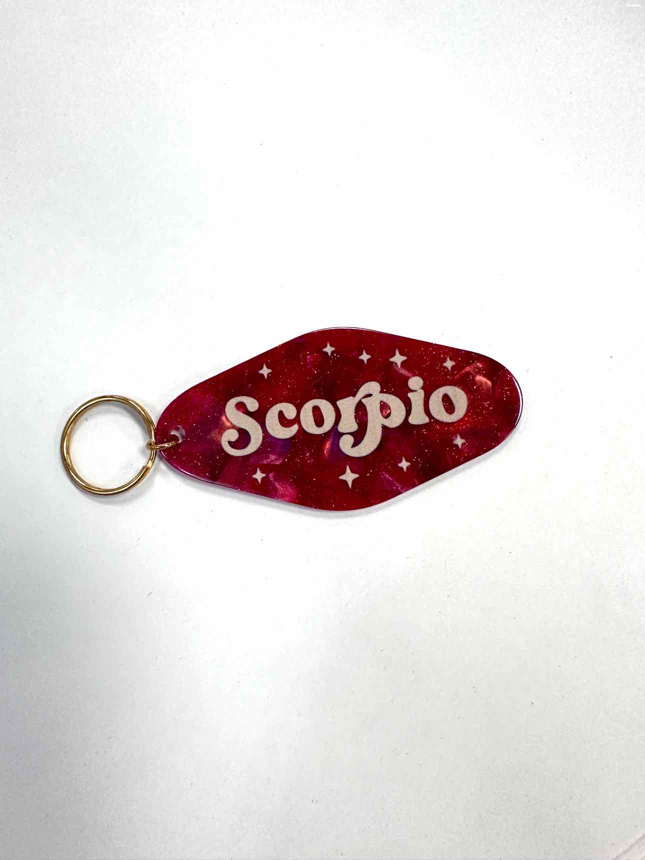 Horoscope Zodiac Key Chain