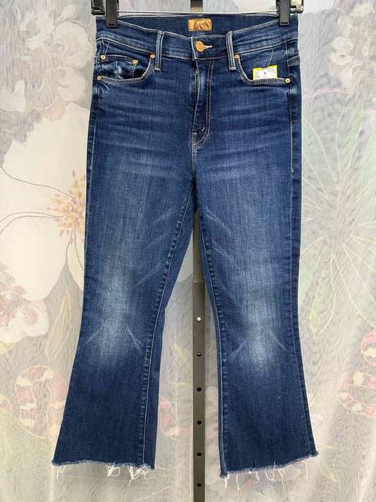Mother 25 The Weekender Fray Raw Hem Denim Jeans