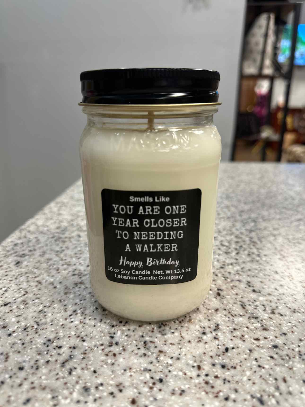 Lebanon Candle Co Size 13.5 oz 100% Soy Mason Jar Candle