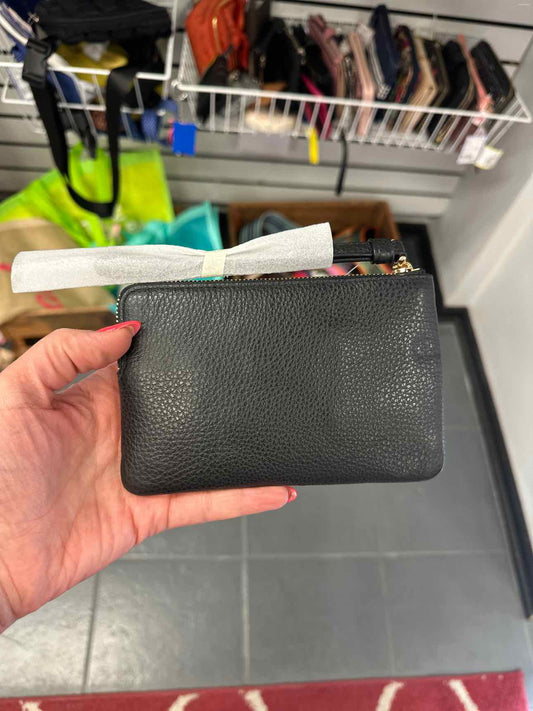 Coach Size Small Black Wallet
