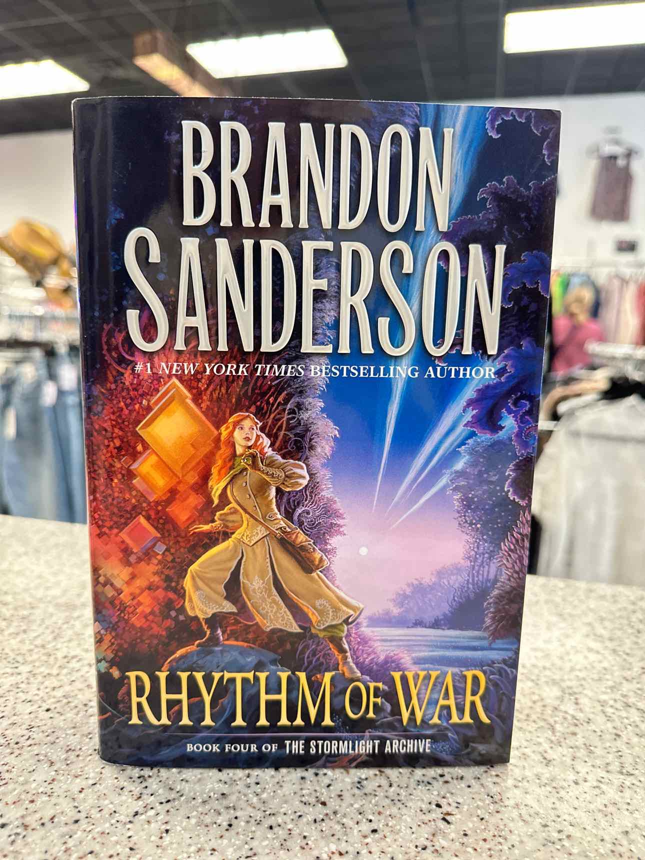 Rhythm of War Book, #4 of Stormlight Archive Series by Brandon Sanderson