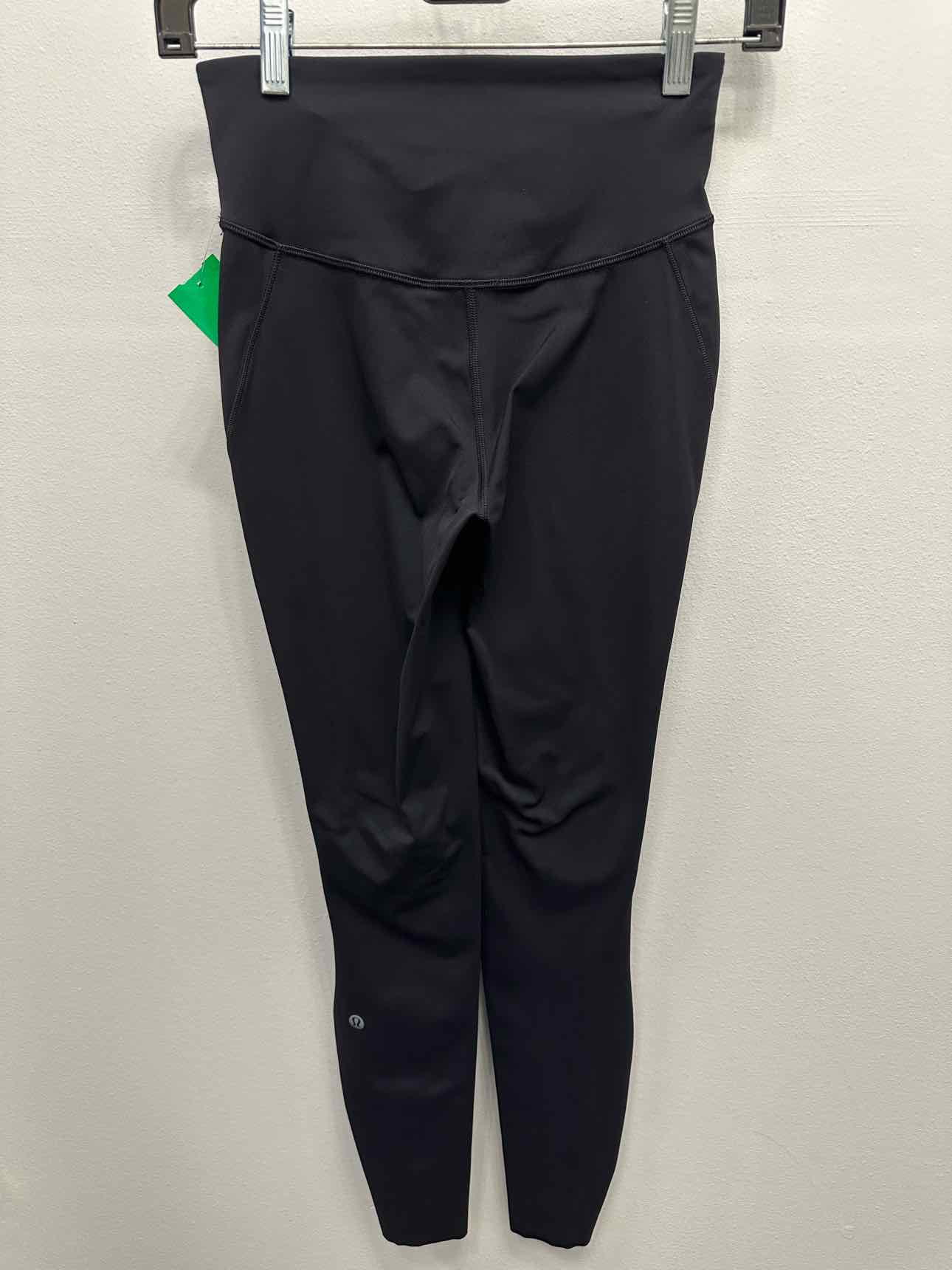 Lululemon Wunder Train High Waist Size 4 Black Leggings