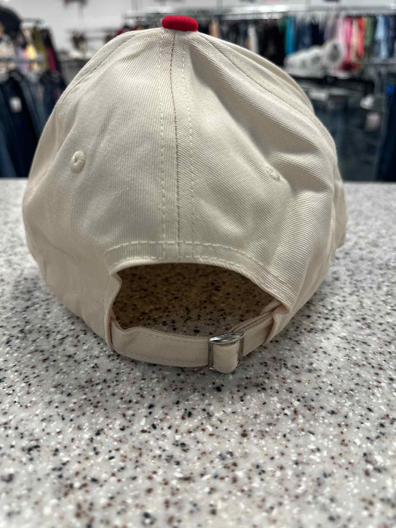 HOMERUN Baseball Cap with Red Brim Hat