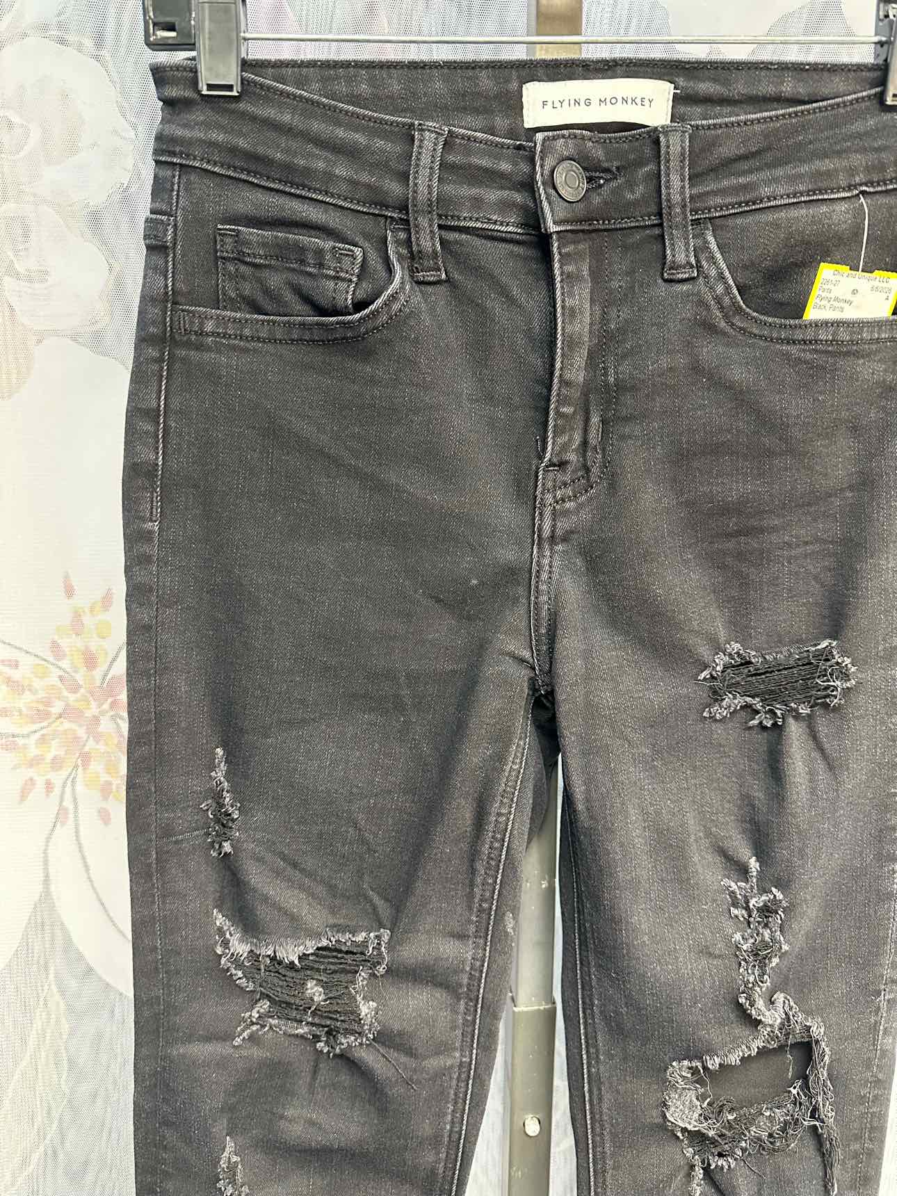 Flying Monkey Size 25 Black Pants