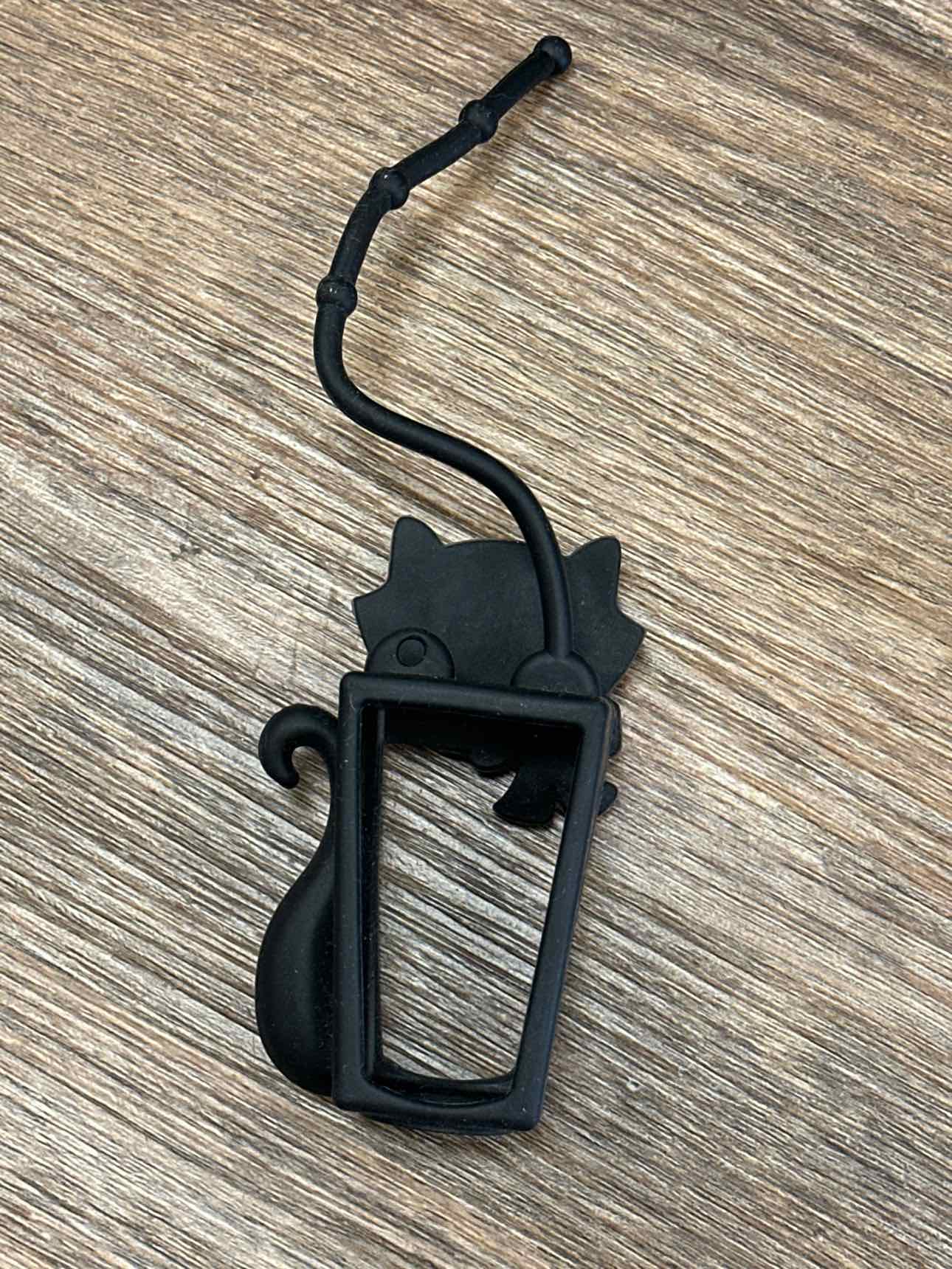 Bath & Body Works Black Cat Pocket-back Bag Charm Key Chain