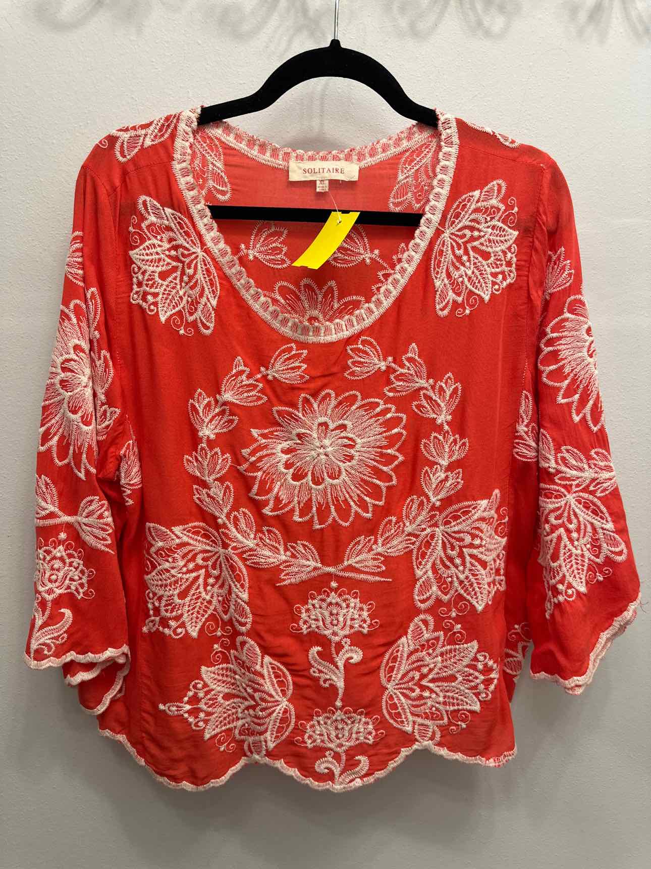 Solitaire Size XL Orange Top