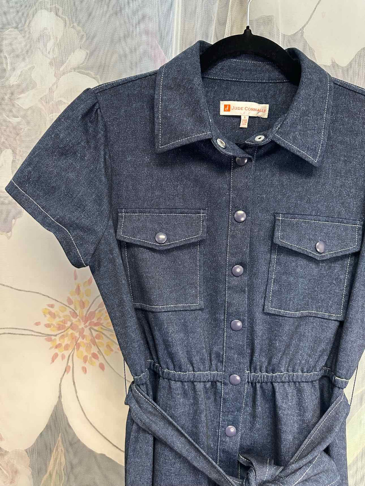 Jude Connally Size Small Denim Dress