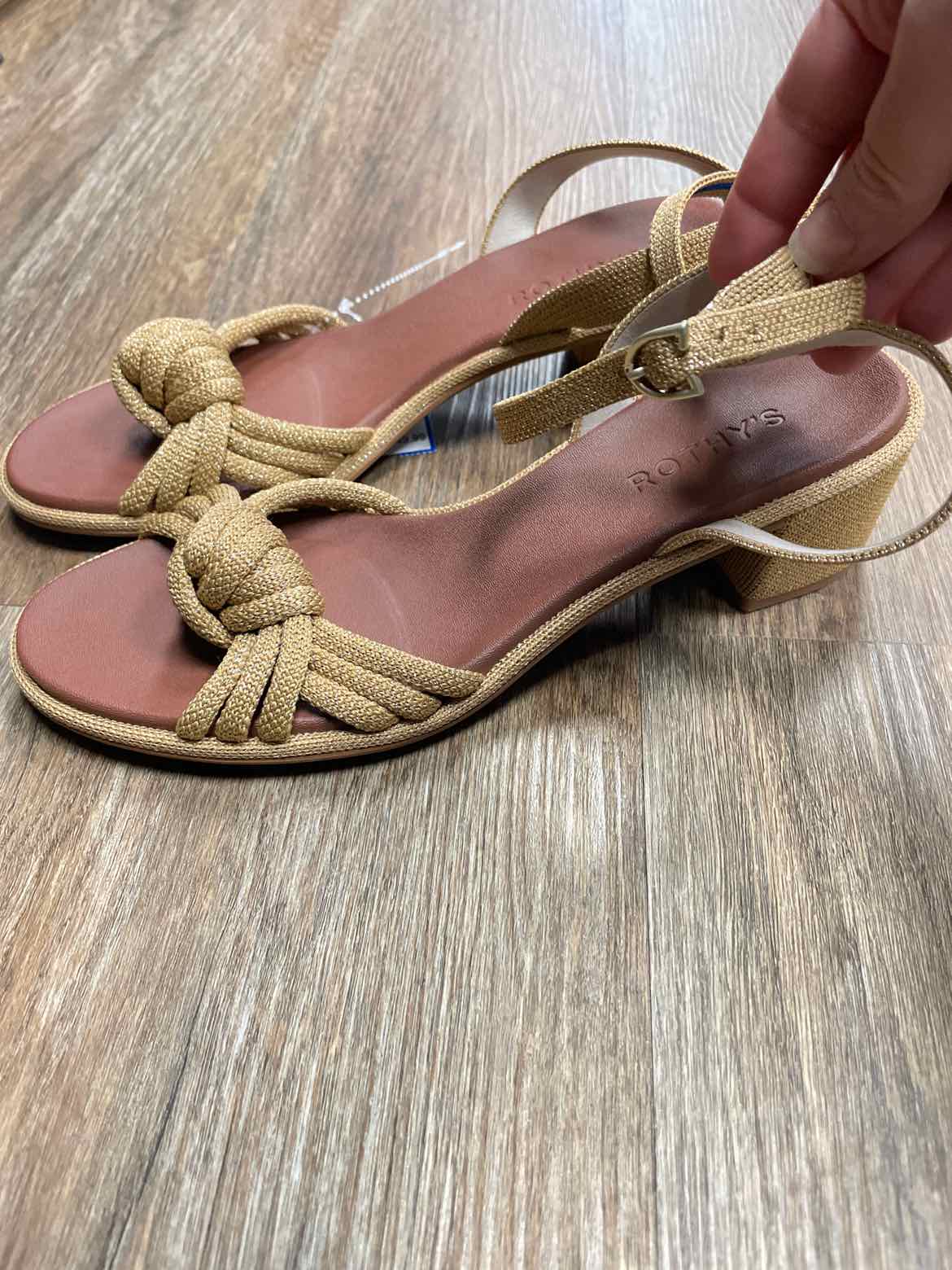 Rothy Size 9.5 GOLD Shoes