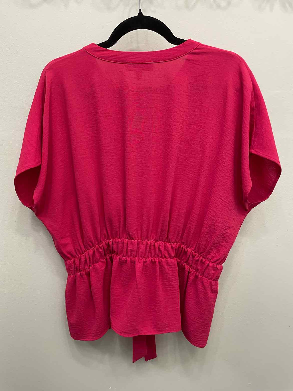 the LINE of style Size 1X Hot Pink Top