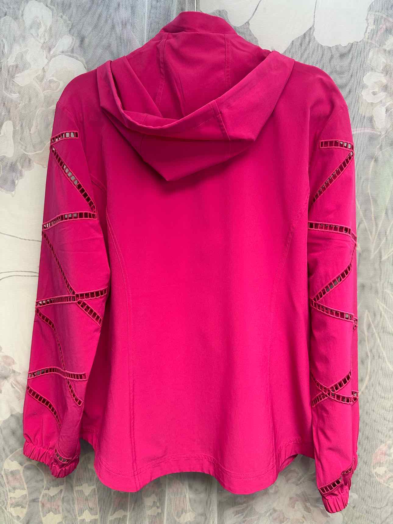 Chico's Size 3 Hot Pink Jacket