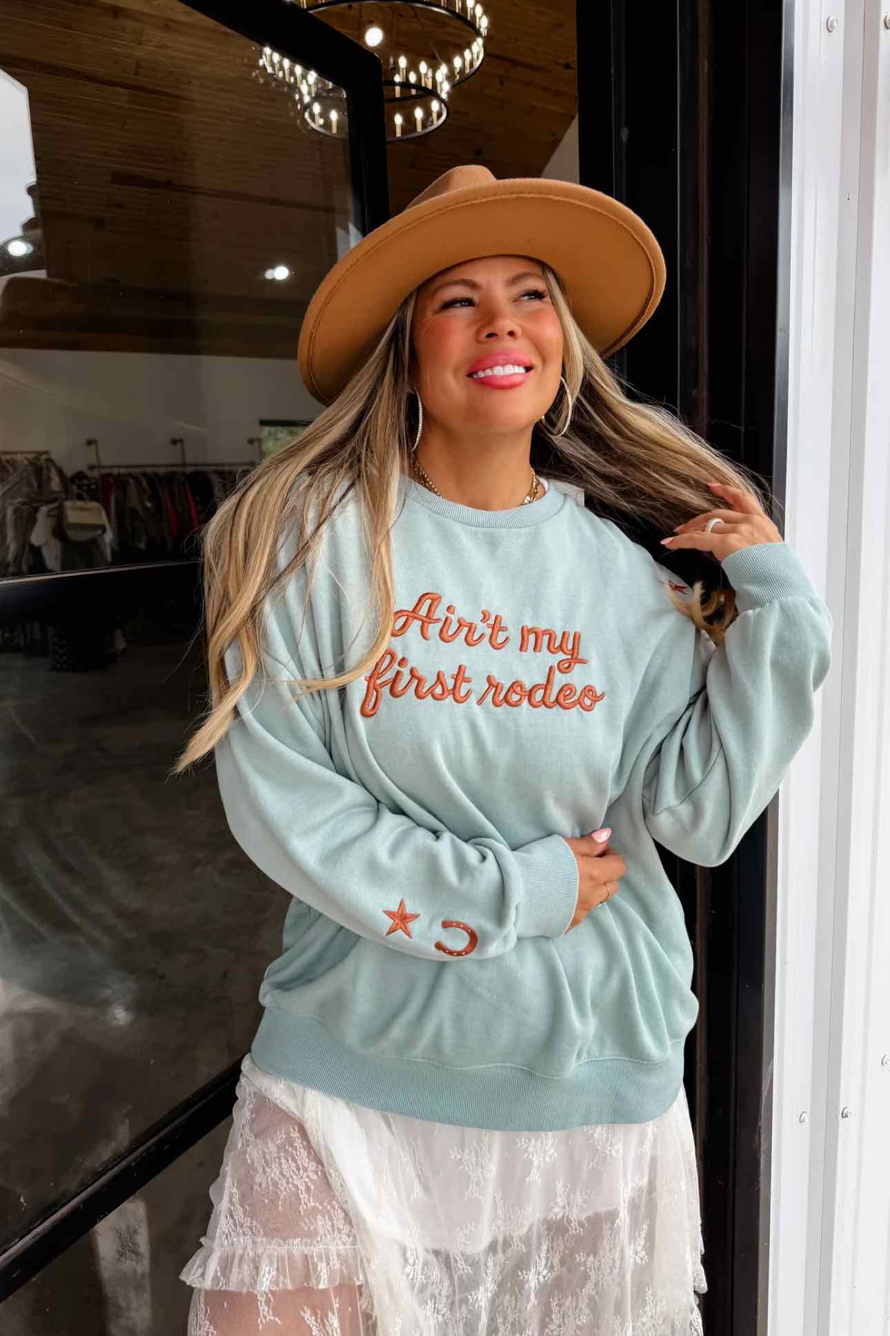 Blakeley Ain't My First Rodeo Pullover