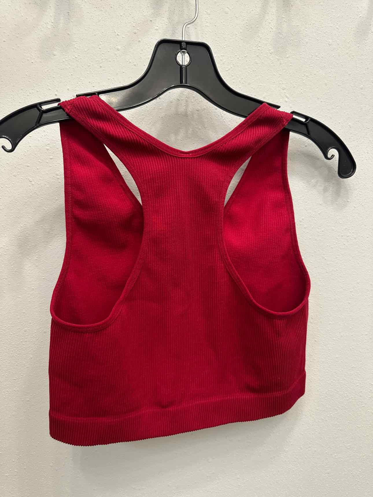 Zenana Size 2X/3X Red Crop Top