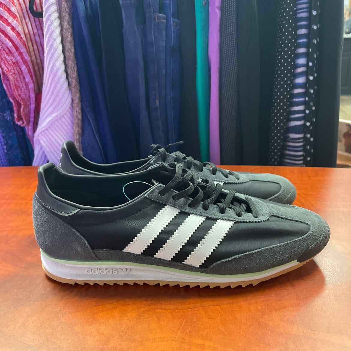 Adidas SL 72 OG Core Black Cloud White Carbon Size 10 1/2 NEW