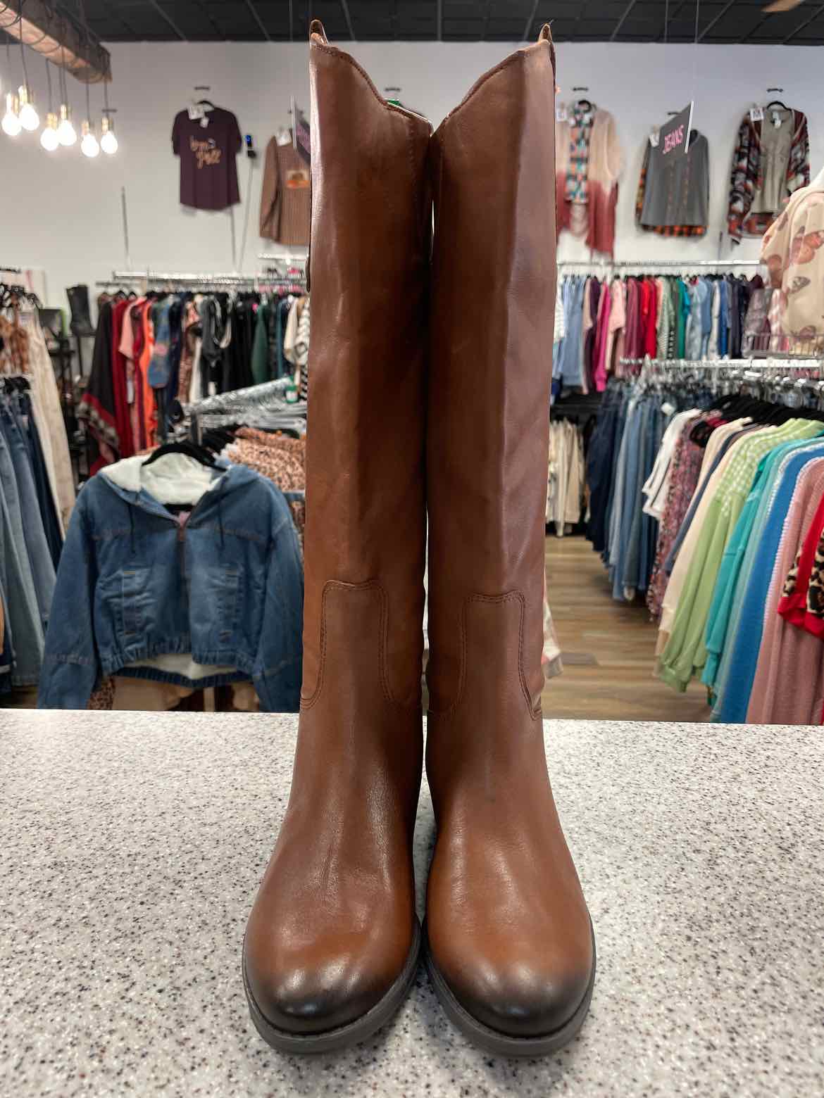 Sam Edelman Penny Leather Riding Boots Size 6 NEW