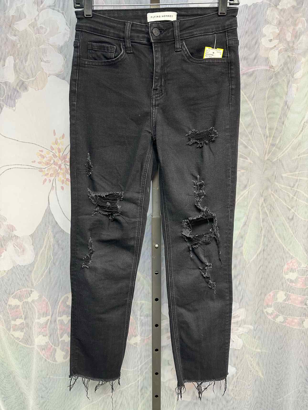 Flying Monkey Size 25 Black Pants