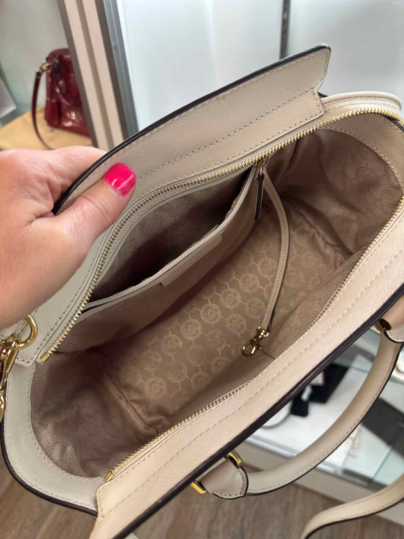 Michael Kors Selma Off-White Cream Handbag NEW NWT