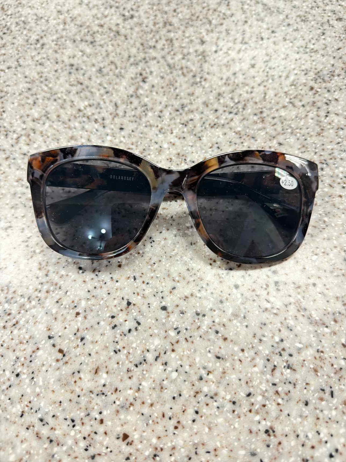 Tortoise Shell or Solid Cheater Reader Sunglasses