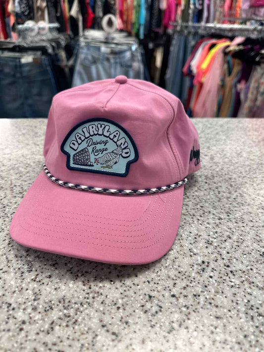 'Dairyland Driving Range' One Size Pink Basenall Cap Hat