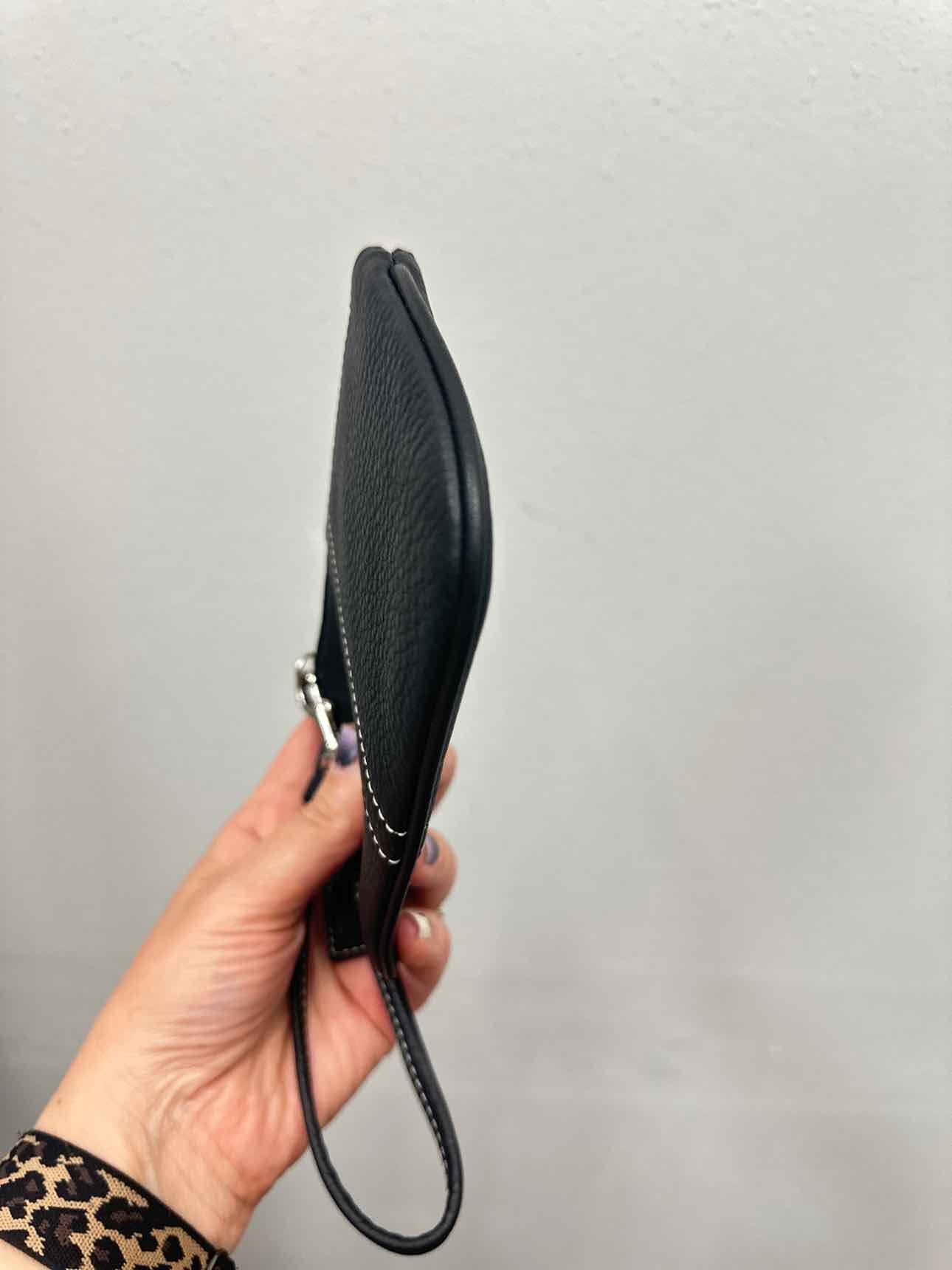 Coach Size Small Black Wristlet