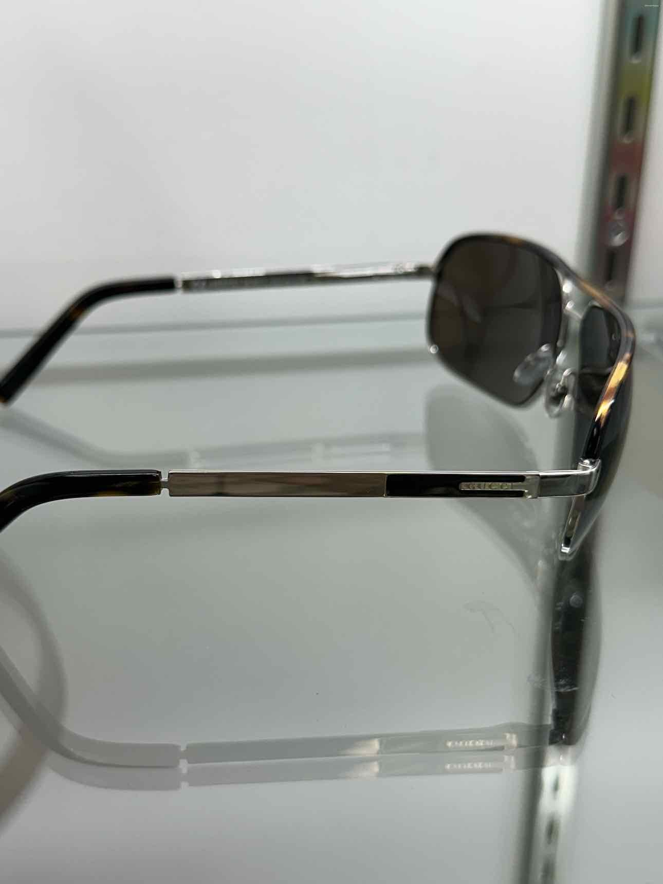 Gucci Brown Aviator Tortoise Shell Sunglasses