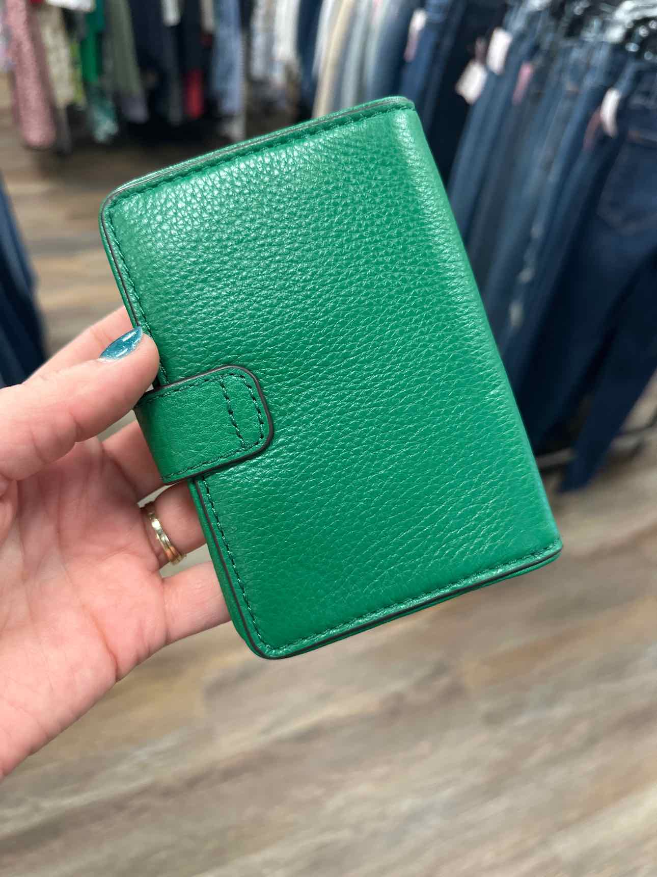 Michael Michael Kors Size Small Green Wallet