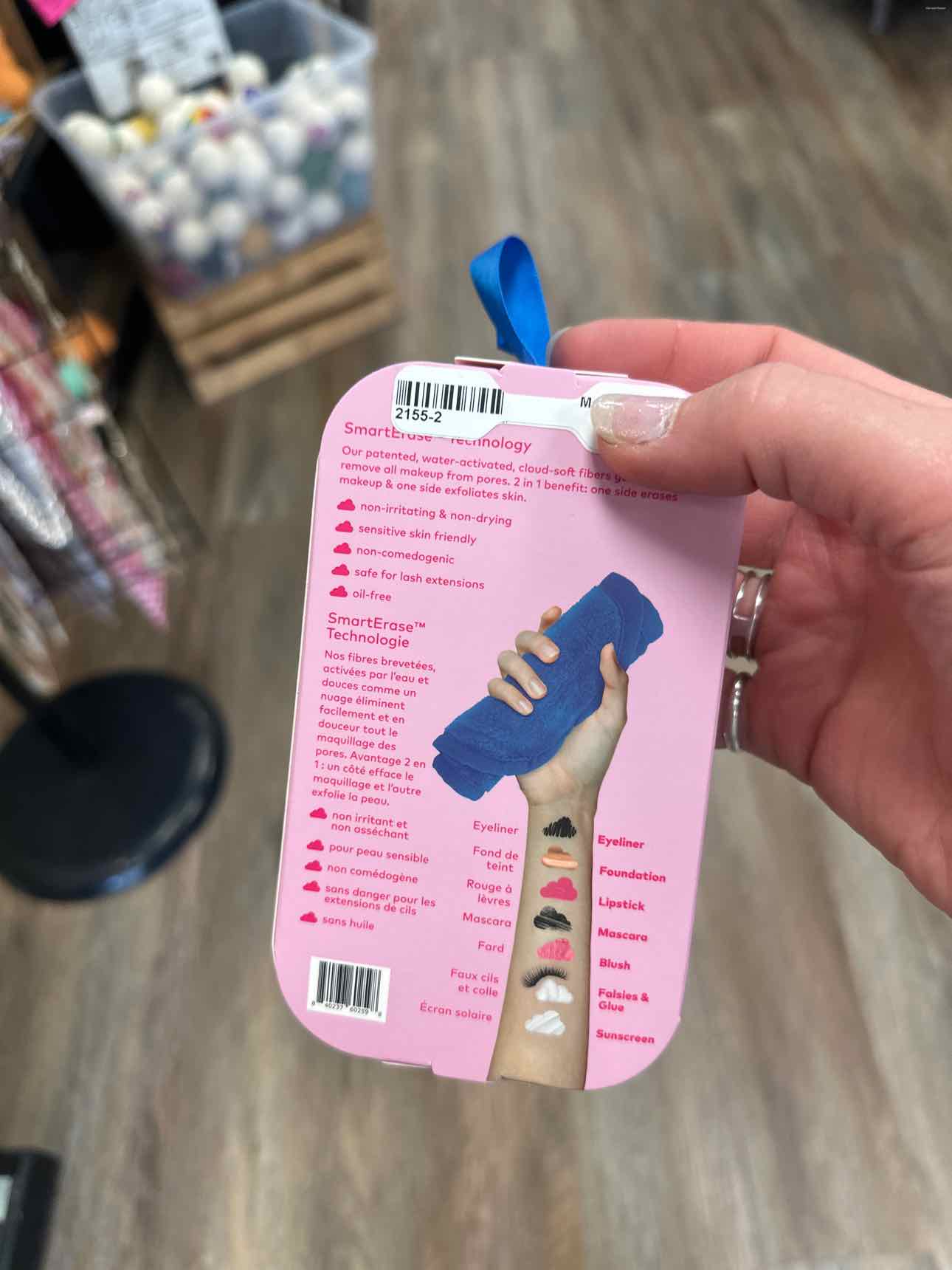 The Original Make Up Eraser Blue Pro Size Cloth