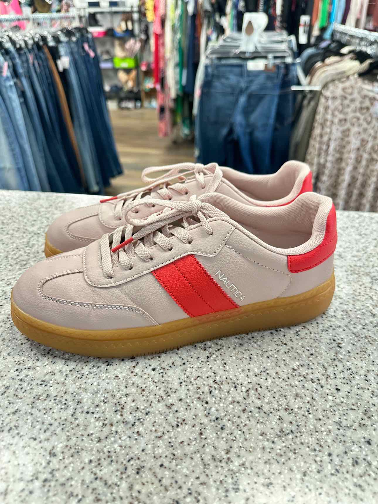 Nautica Size 10 Pink/Red Shoes