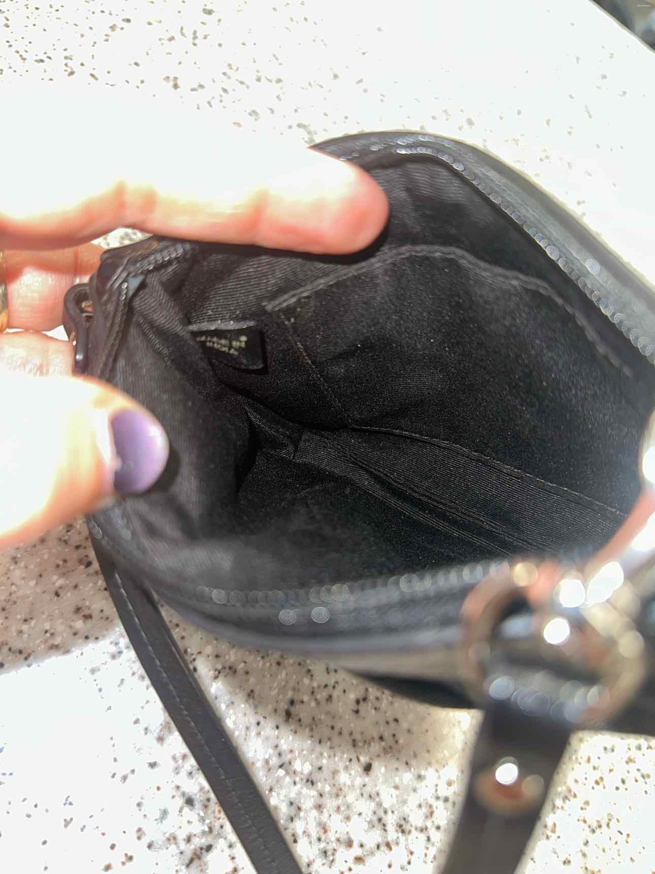Coach Size Small Black Wristlet