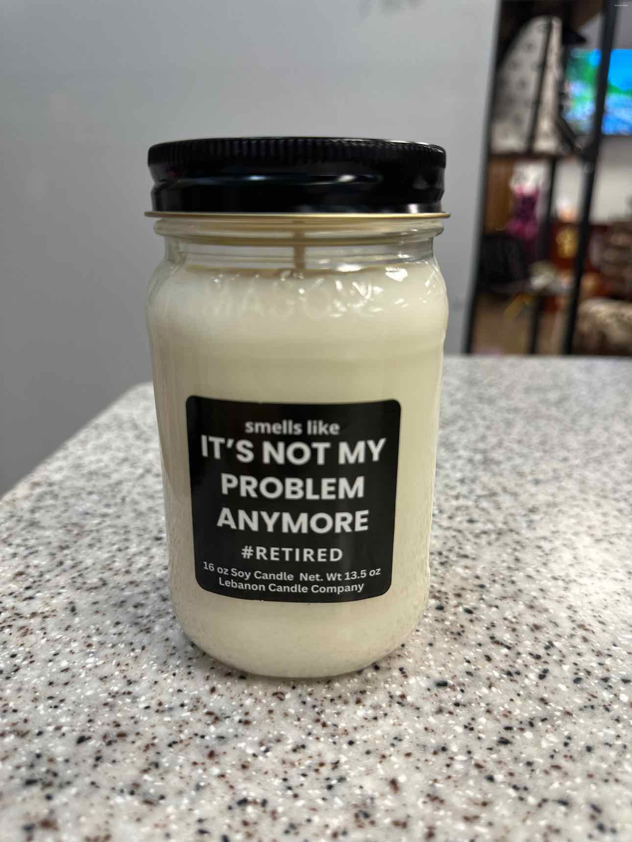 Lebanon Candle Co Size 13.5 oz 100% Soy Mason Jar Candle
