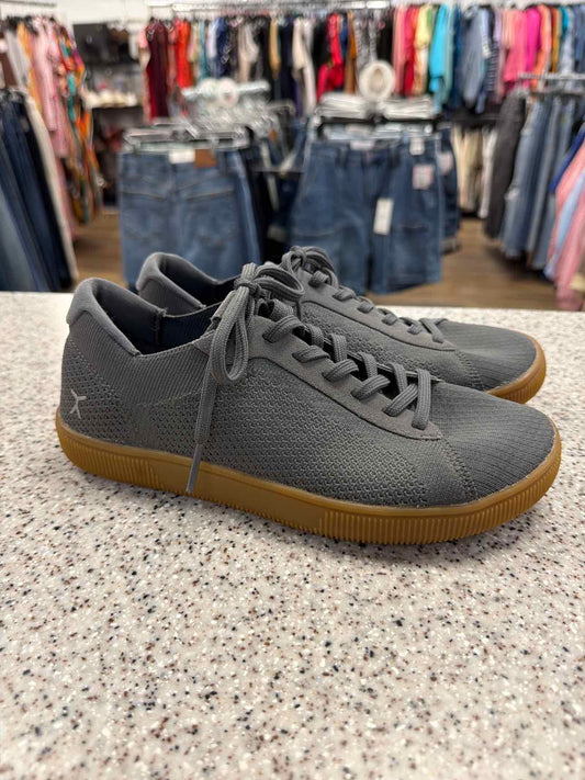 Flux Size 7.5 Grey Adapt Knit Trainer Sneaker Shoes (NO INSOLES)
