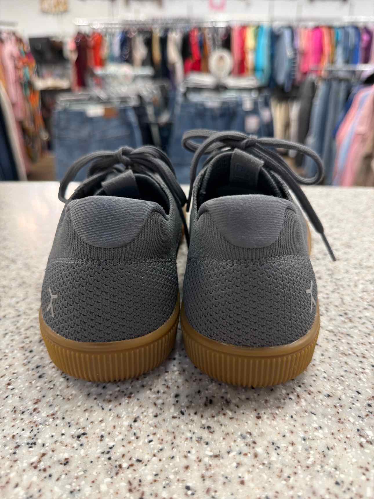 Flux Size 7.5 Grey Adapt Knit Trainer Sneaker Shoes (NO INSOLES)