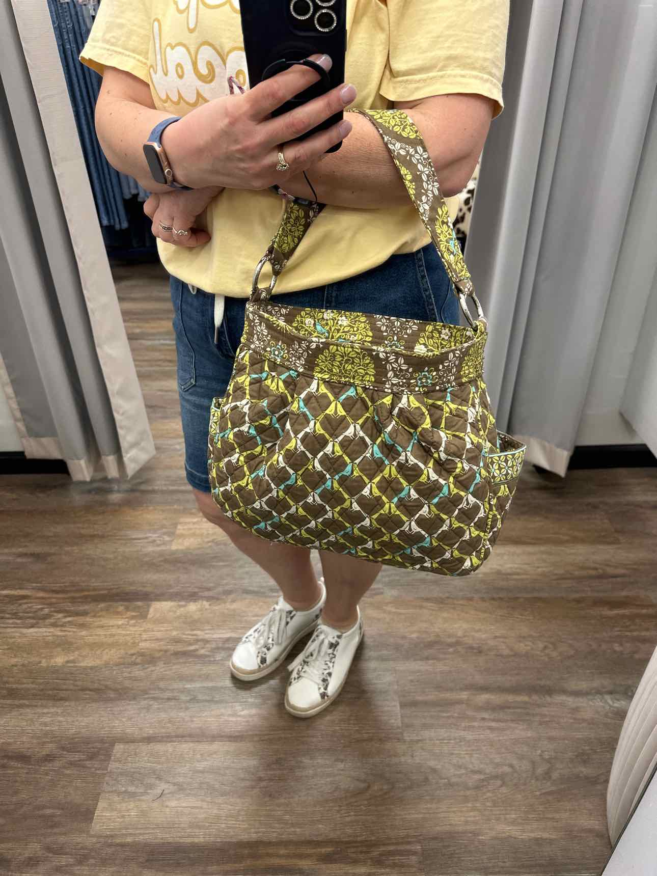 Vera Bradley Size Large Lime Green Handbags