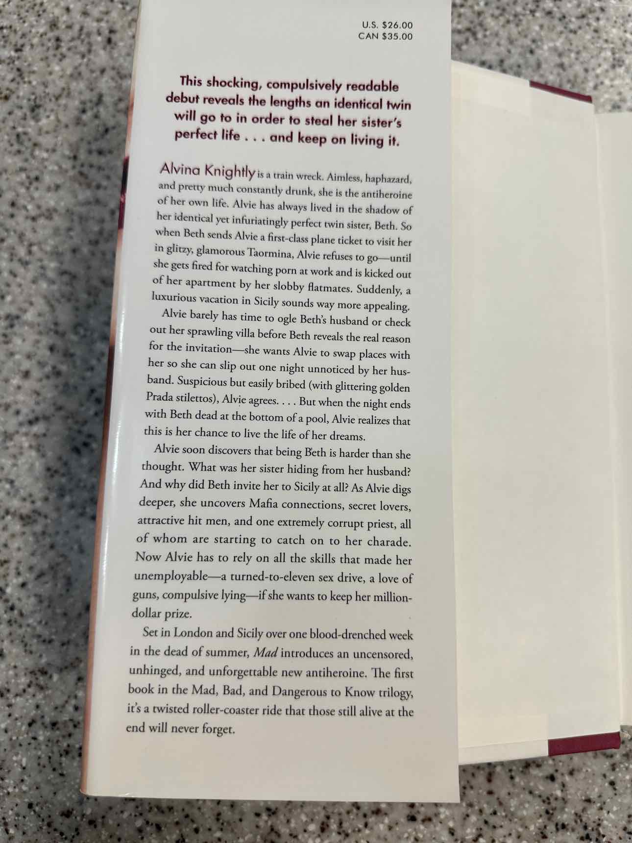 Mad by Chloe Esposito Hardcover Book
