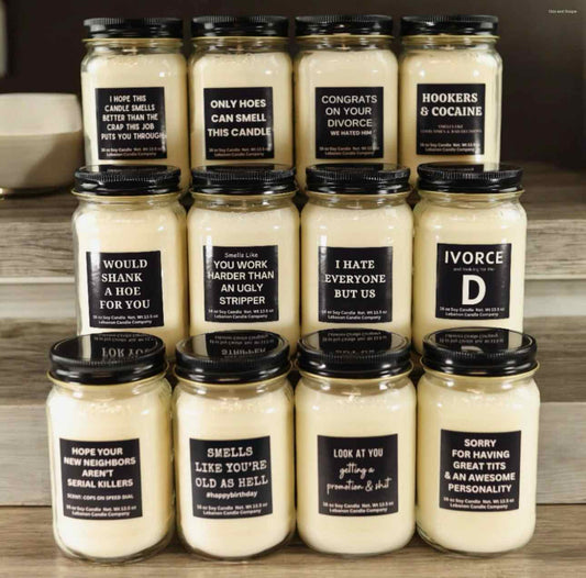 Lebanon Candle Co Size 13.5 oz 100% Soy Mason Jar Candle