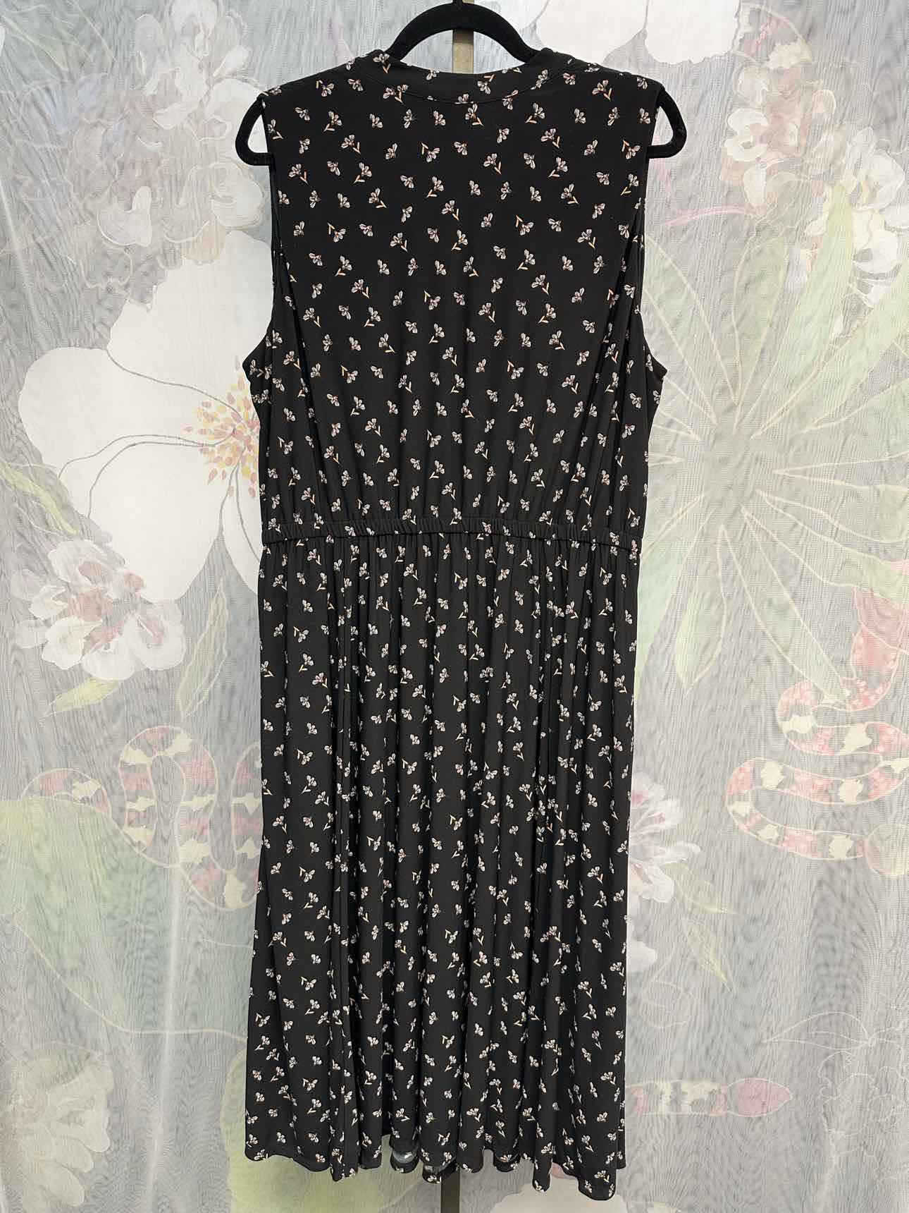 Anne Klein Size 2X Black Dress