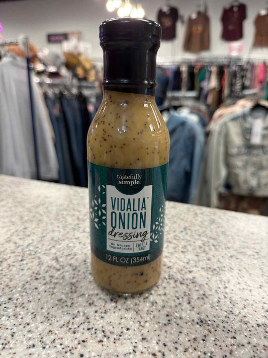 Tastefully Simple Vidalia Onion Dressing Food