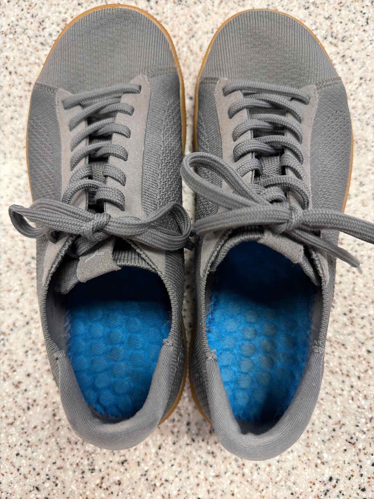 Flux Size 7.5 Grey Adapt Knit Trainer Sneaker Shoes (NO INSOLES)