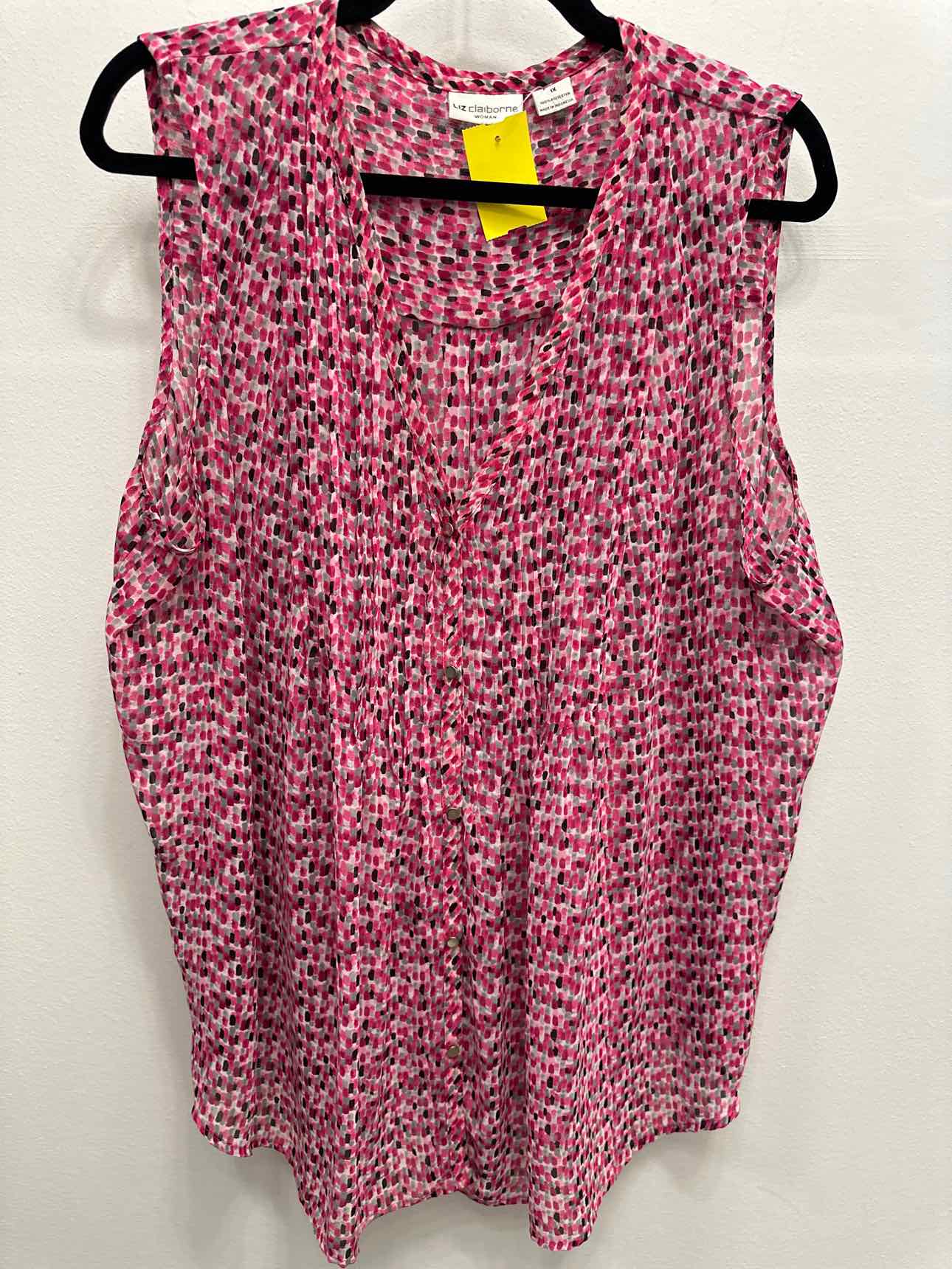 Liz Claiborne Size 1X Pink Top