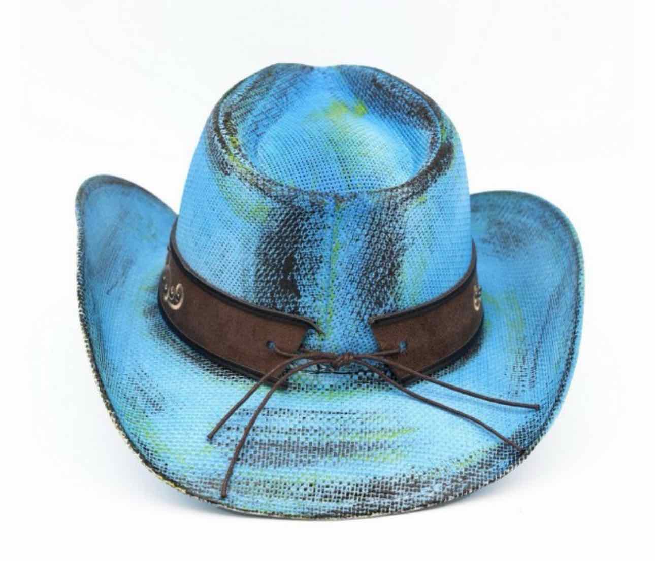 Snakeskin Print Cowboy Cowgirl Hat