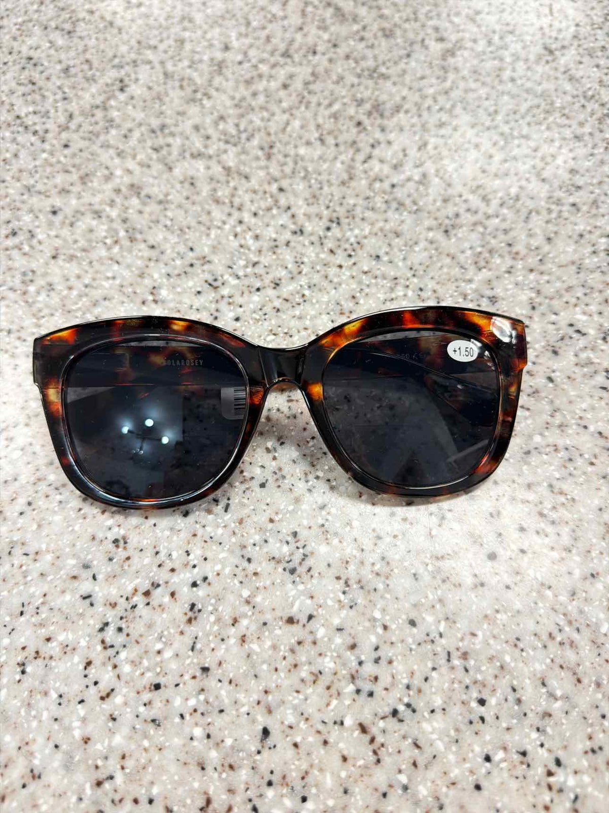 Tortoise Shell or Solid Cheater Reader Sunglasses