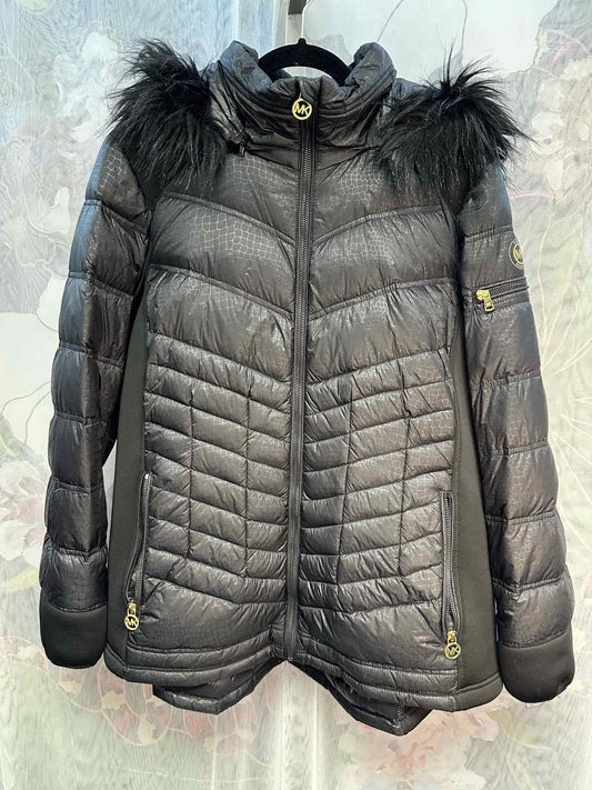 MICHAEL KORS Size 2X Black Coat