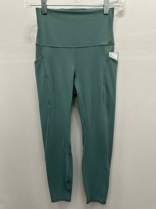 Lululemon Wunder Train High Waist Size 4 Sage Leggings