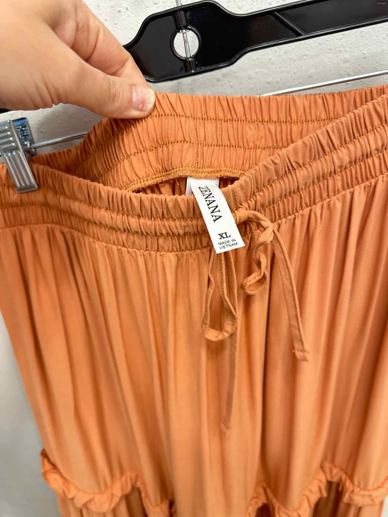 Zenana Size XL Burnt Orange Skirt