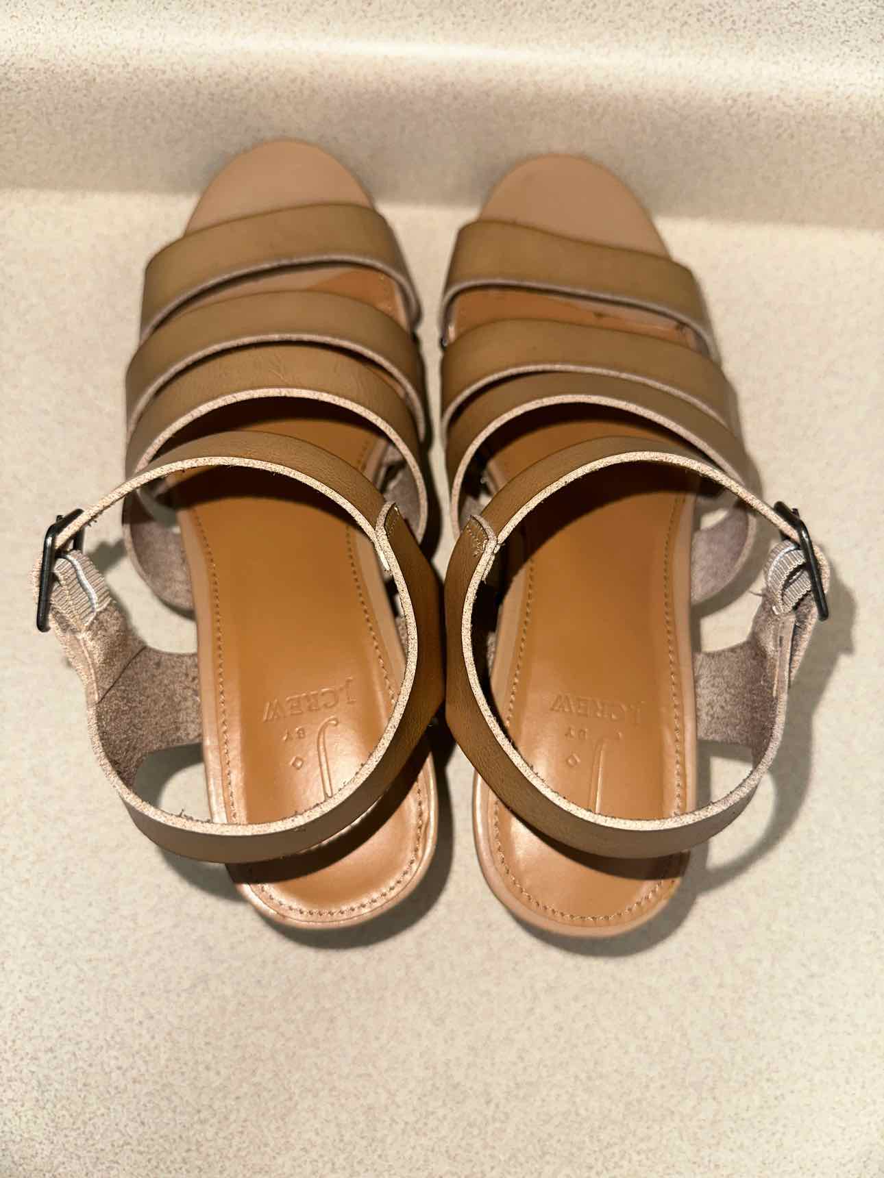 J. Crew Size 7 1/2 Tan sandal