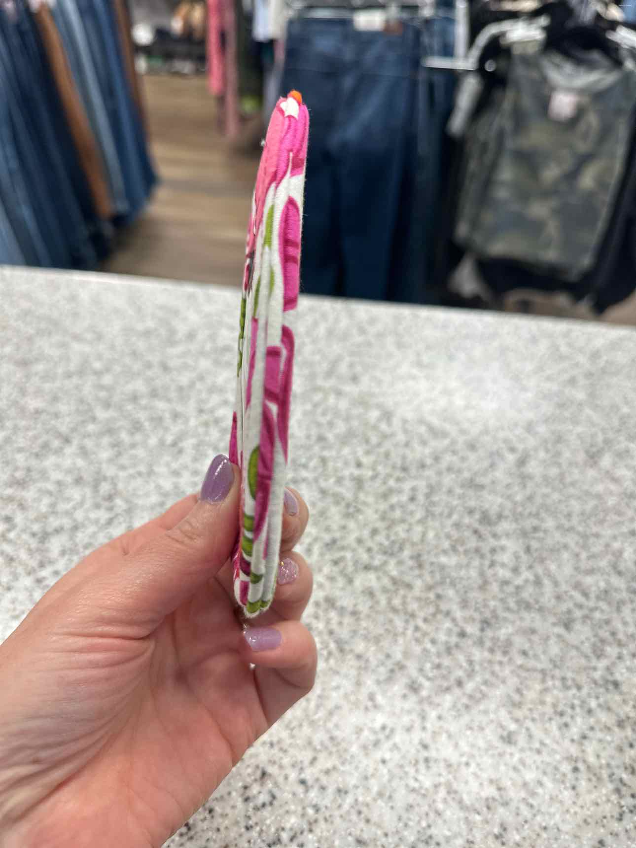 Vera Bradley Size XS Pink/Green Wallet